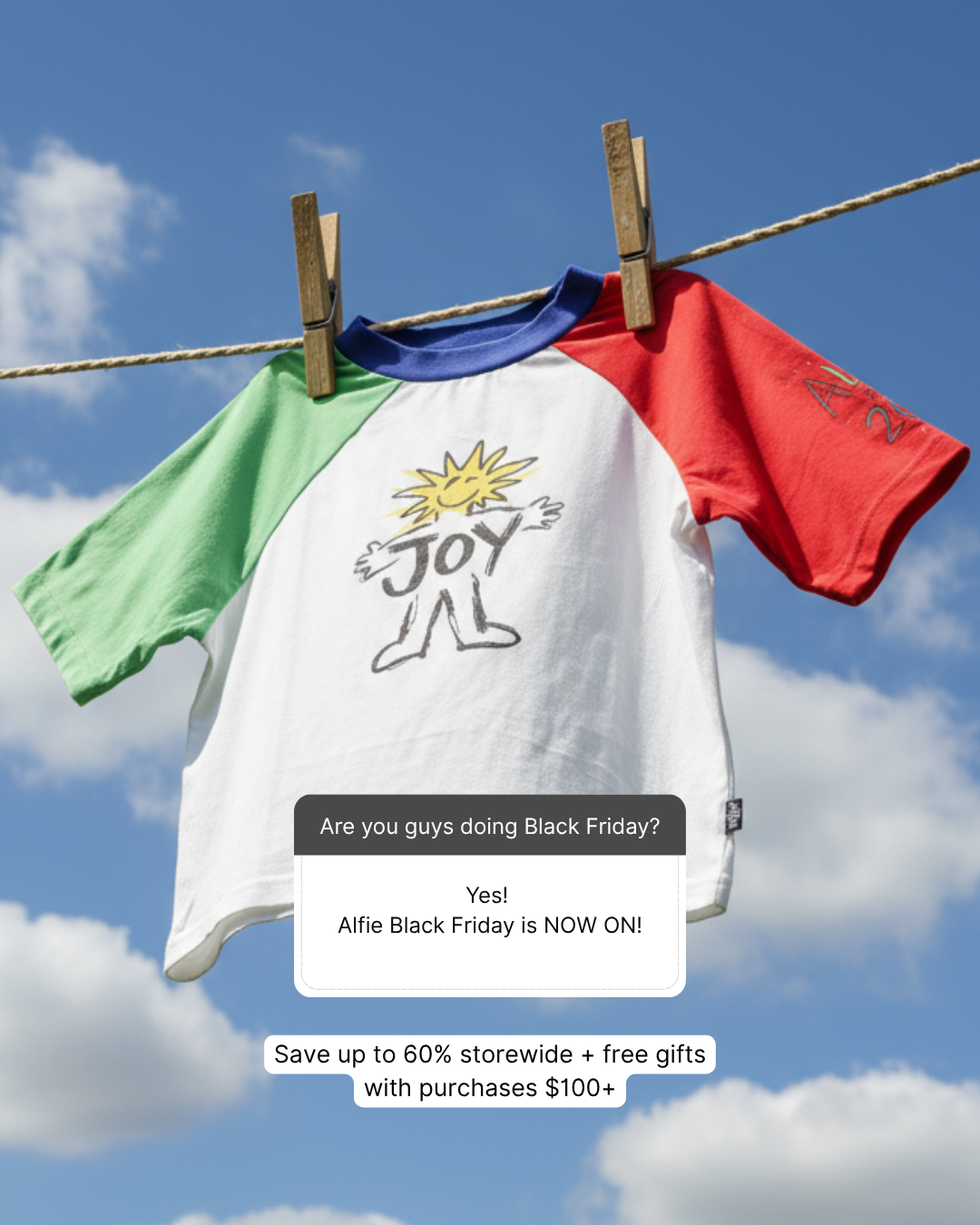 Cool Kids Clothing Meets Black Friday: Alfie’s Biggest Sale Ever