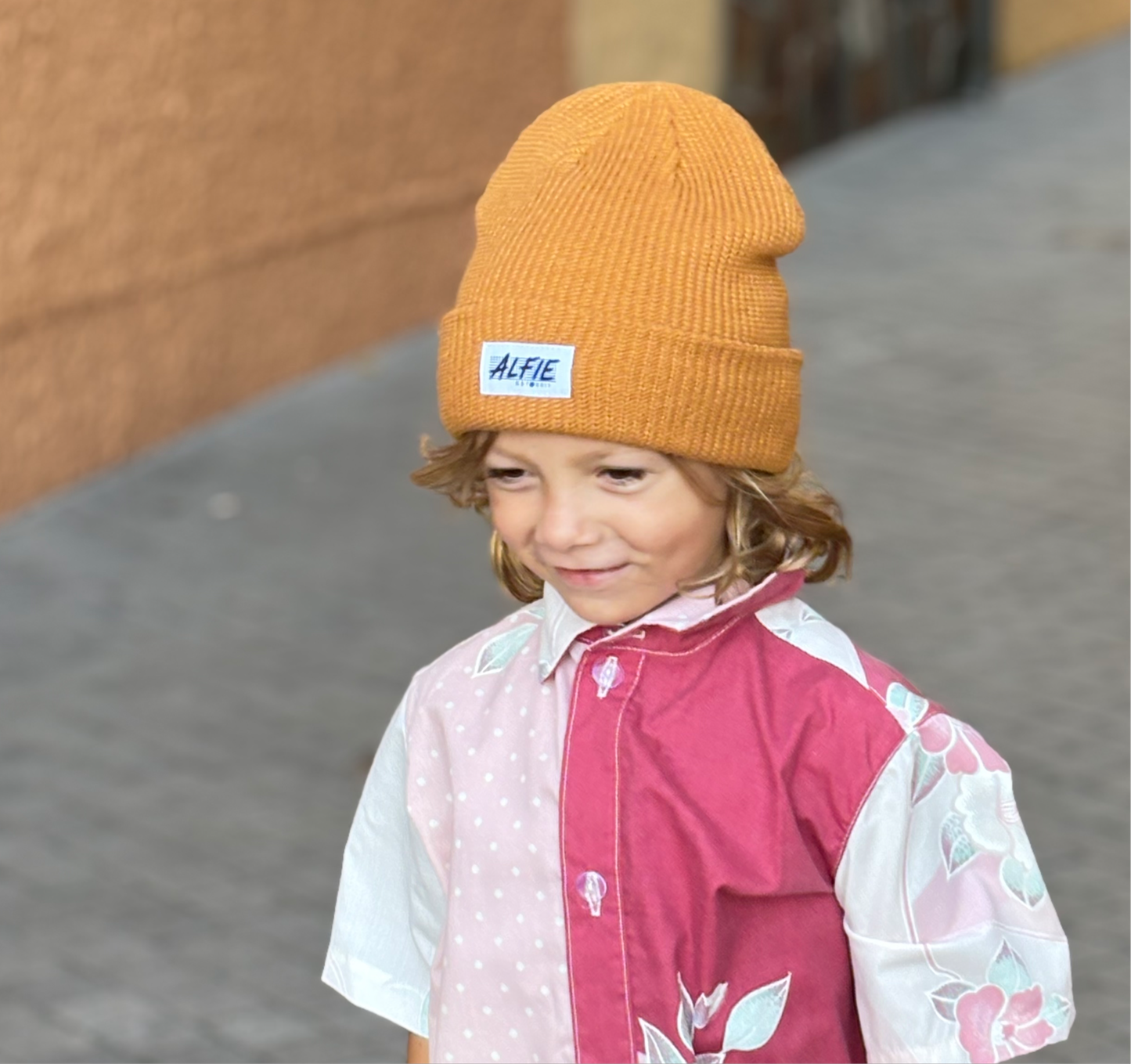Mustard Alfie Beanie