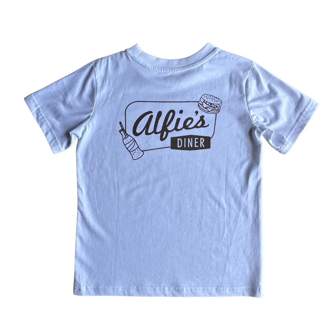 Alfie Diner Tee in White