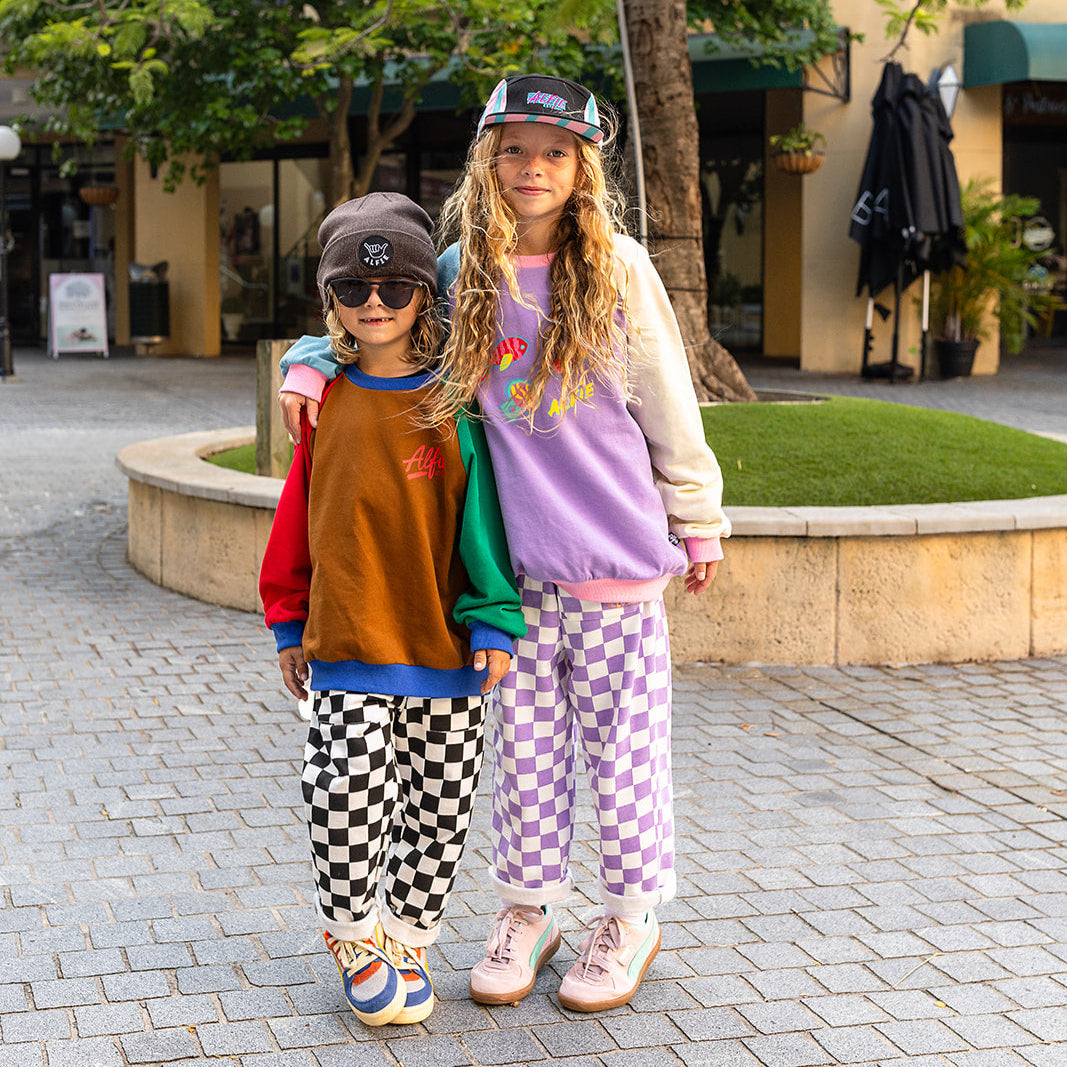 Alfie Kids Checker Pants 