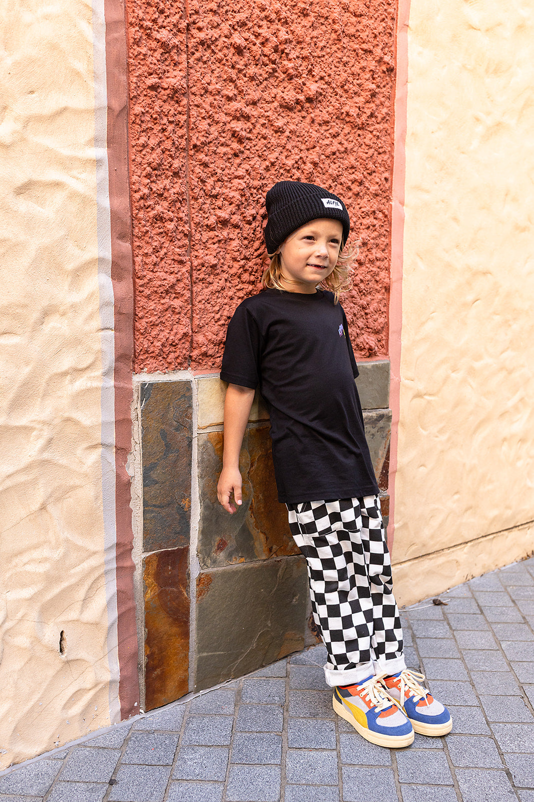 Black Alfie Beanie