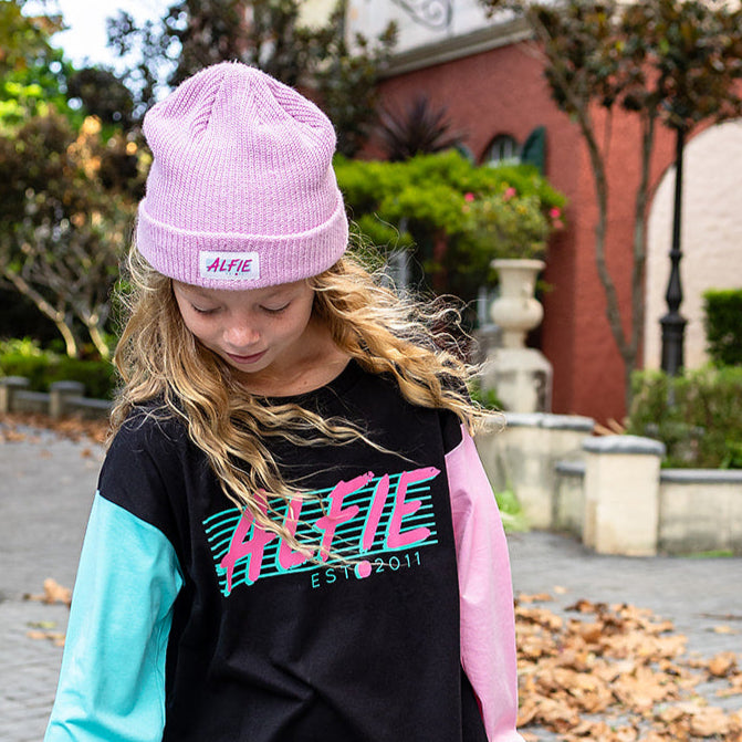 Alfie Kids Lilac Beanie