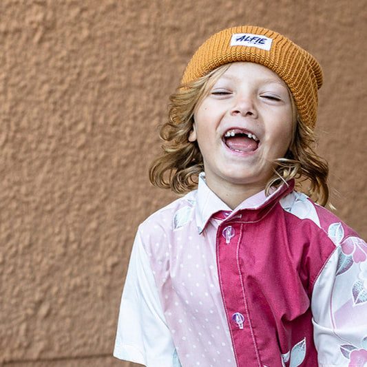 Alfie Kids Mustard Yellow Beanie