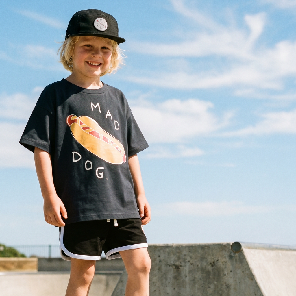 Navy Mad Dog Tee