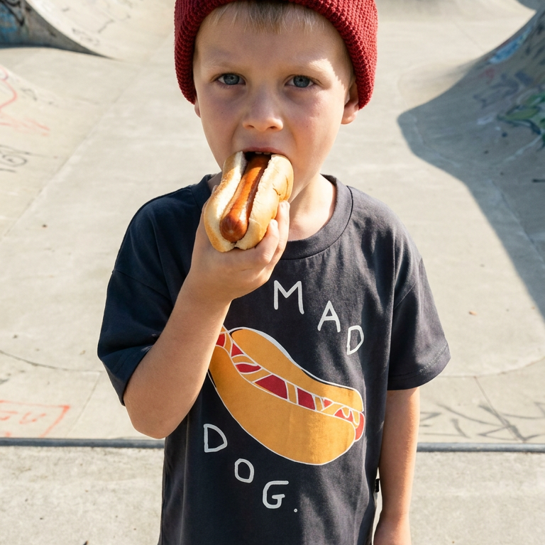 Navy Mad Dog Tee