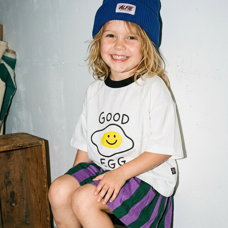 Alfie Purple and Green Party Skirt