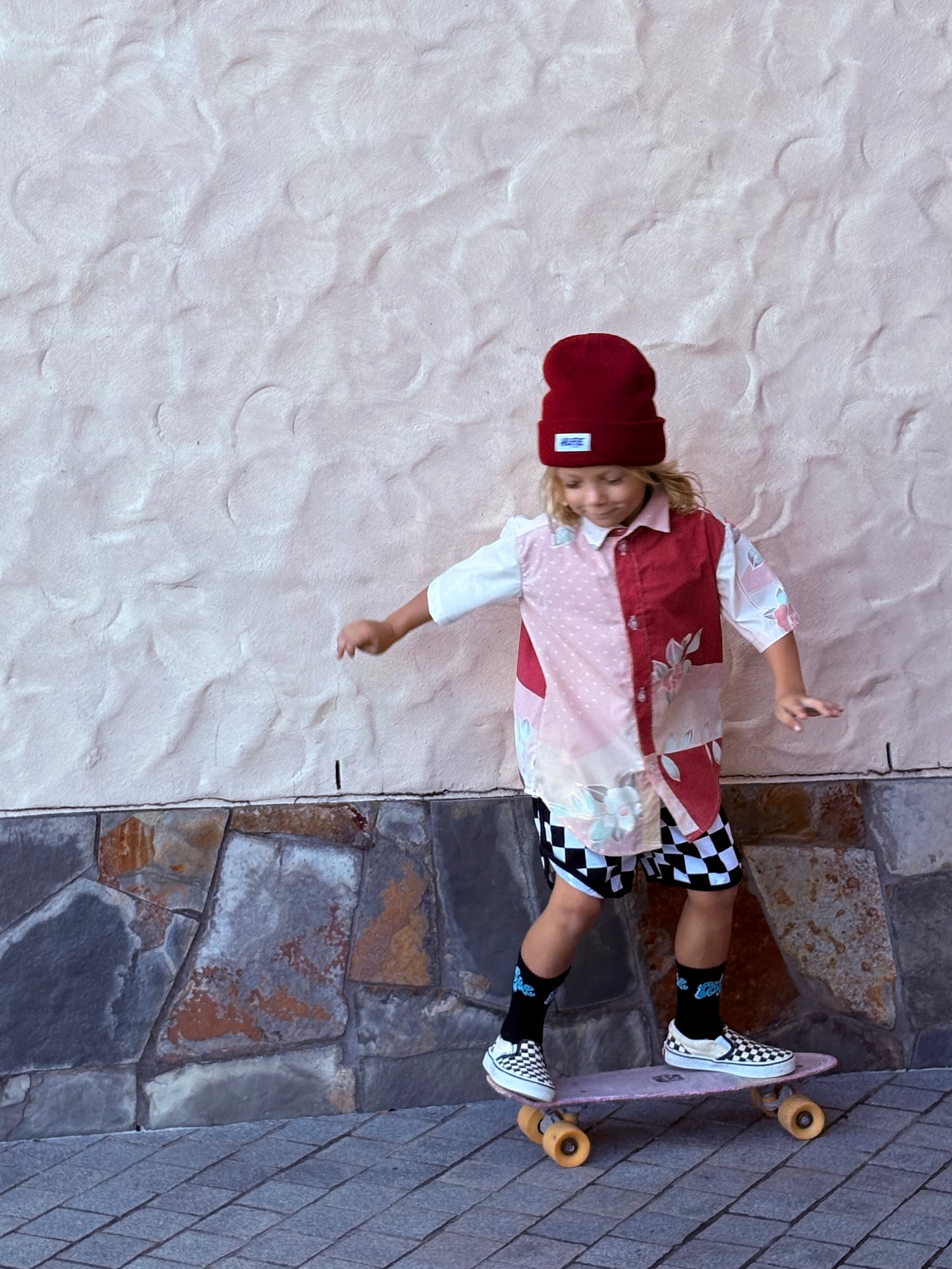 Maroon Alfie Beanie