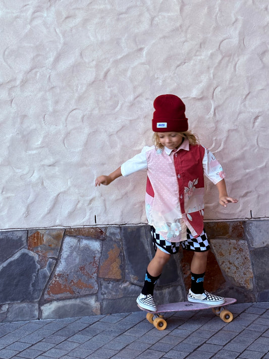 Maroon Alfie Beanie
