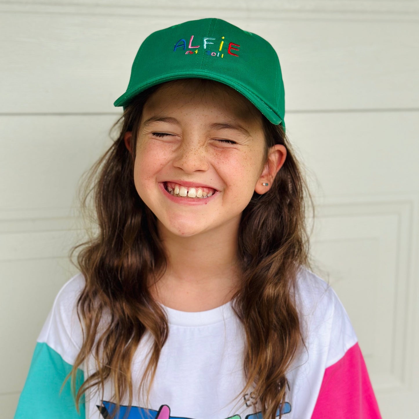 Alfie Green Logo Dad Cap for kids and adults 
