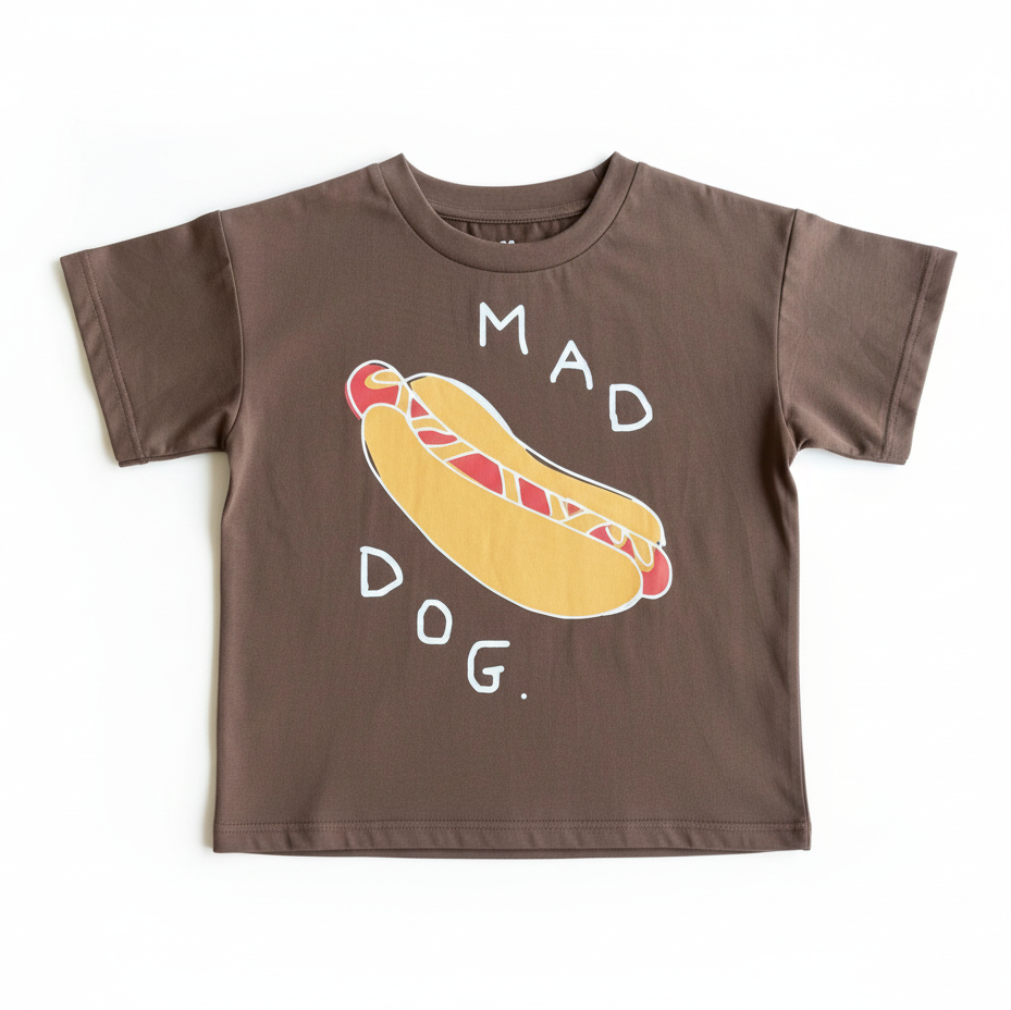 Alfie Brown Mad Dog Kids TShirt