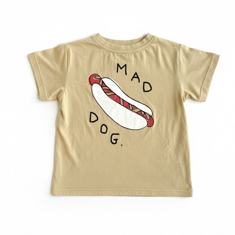 Tan Mad Dog Tee