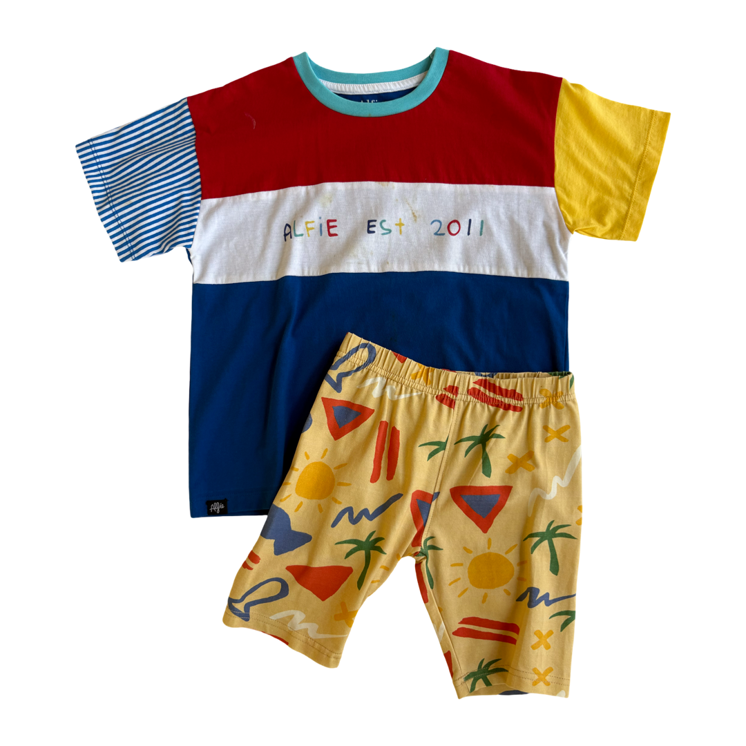 Prime Tee & Bike Short Bundle Size 5