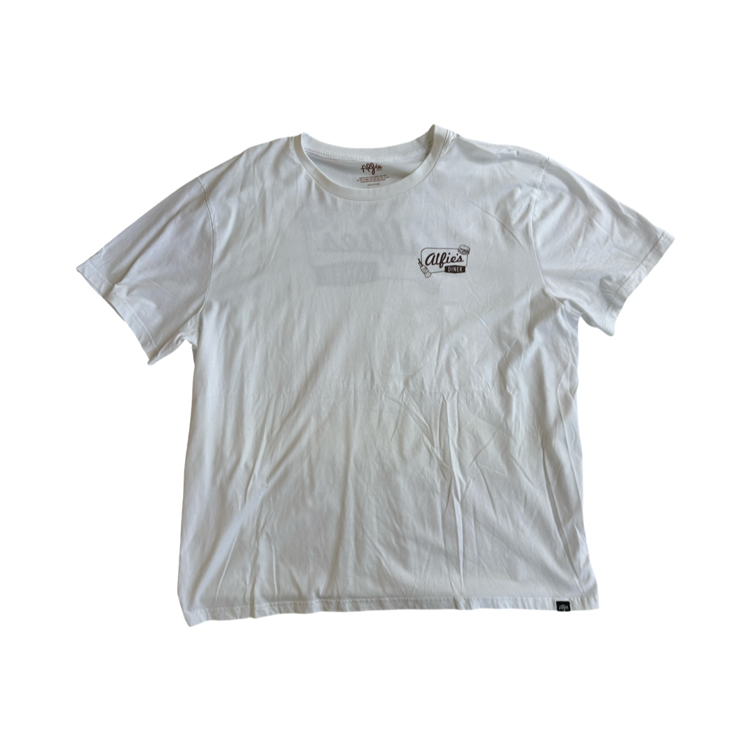 Mens White Diner Tees