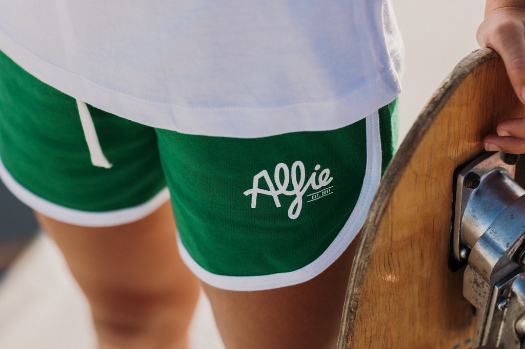 Alfie Green 70s Shorts for Kids