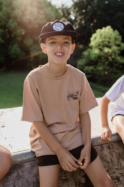 Alfie Brown Kids Drill Shorts