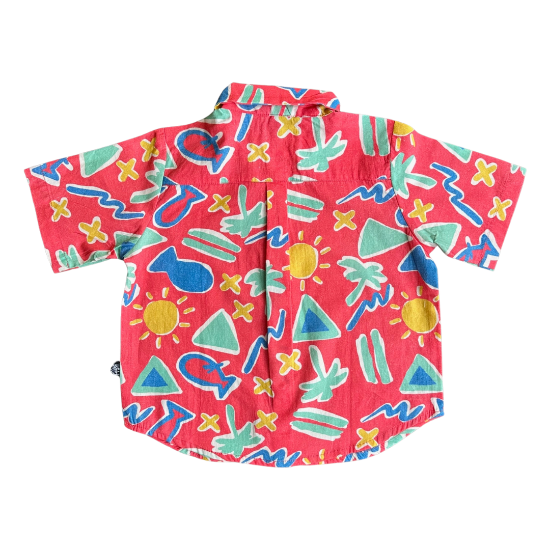 Alfie Red Retro Party Shirt for Adults and Kids