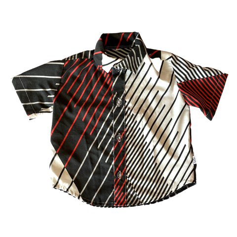 Alfie Famous Vintage Print Party Shirt for Kids 0-5