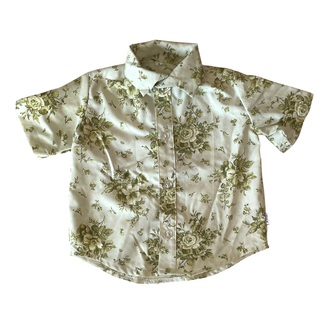 Alfie Famous Vintage Print Party Shirt for Kids 0-5
