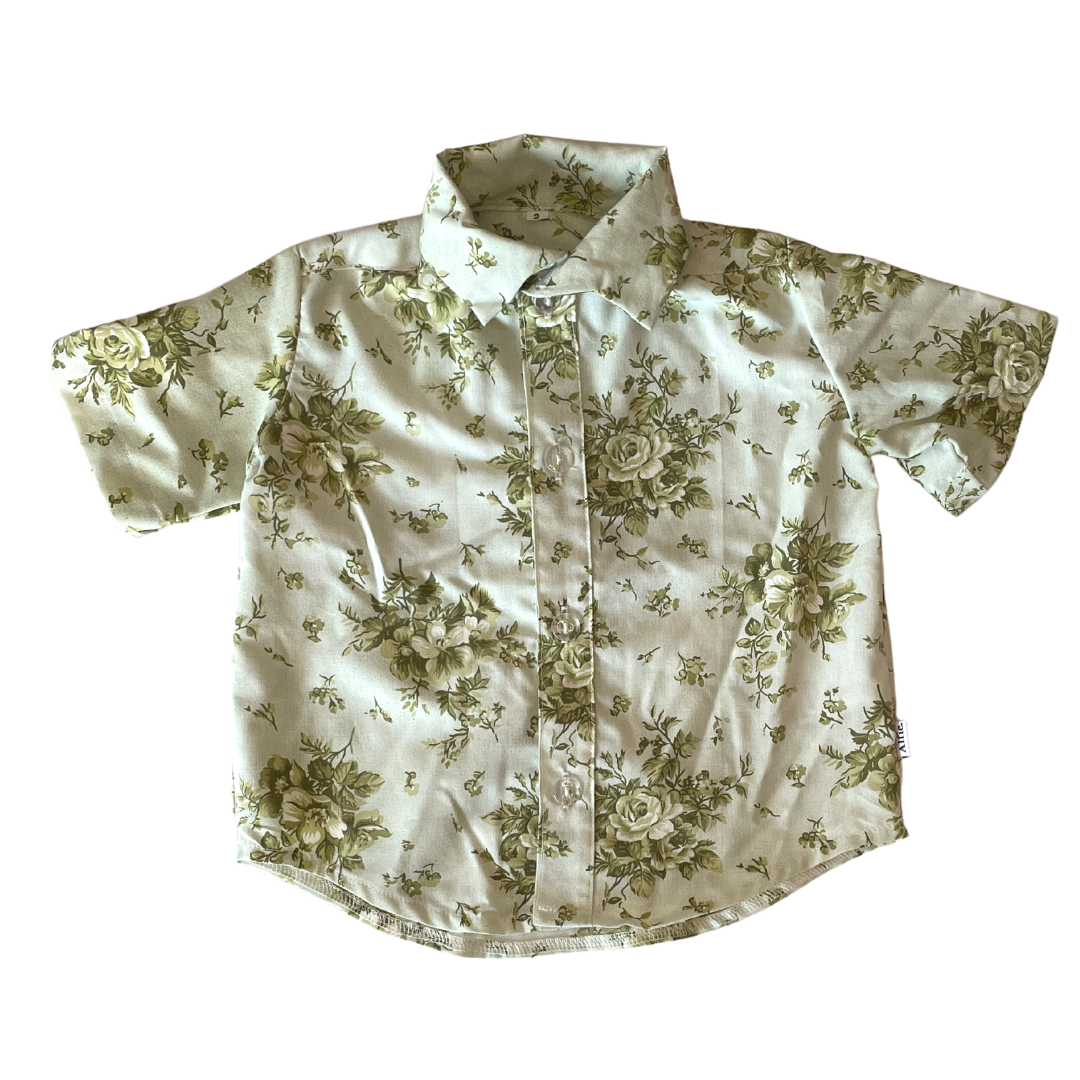 Alfie Famous Vintage Print Party Shirt for Kids 0-5