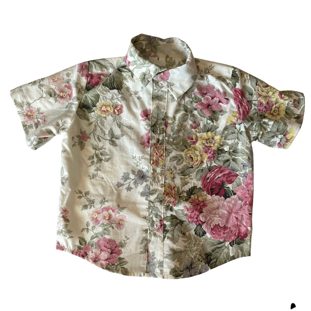 Alfie Famous Vintage Print Party Shirt for Kids 0-5