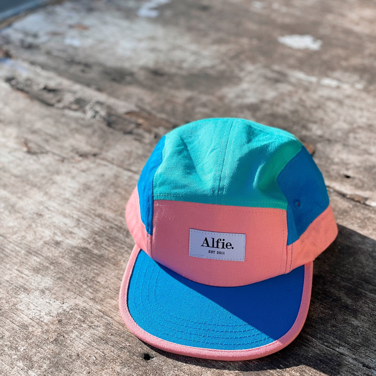 Alfie Harvi Pastel Panel Cap