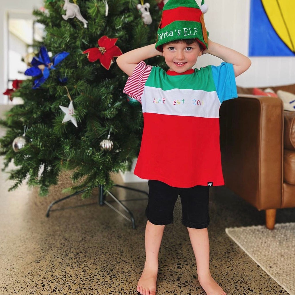 Alfie Christmas Block Tee