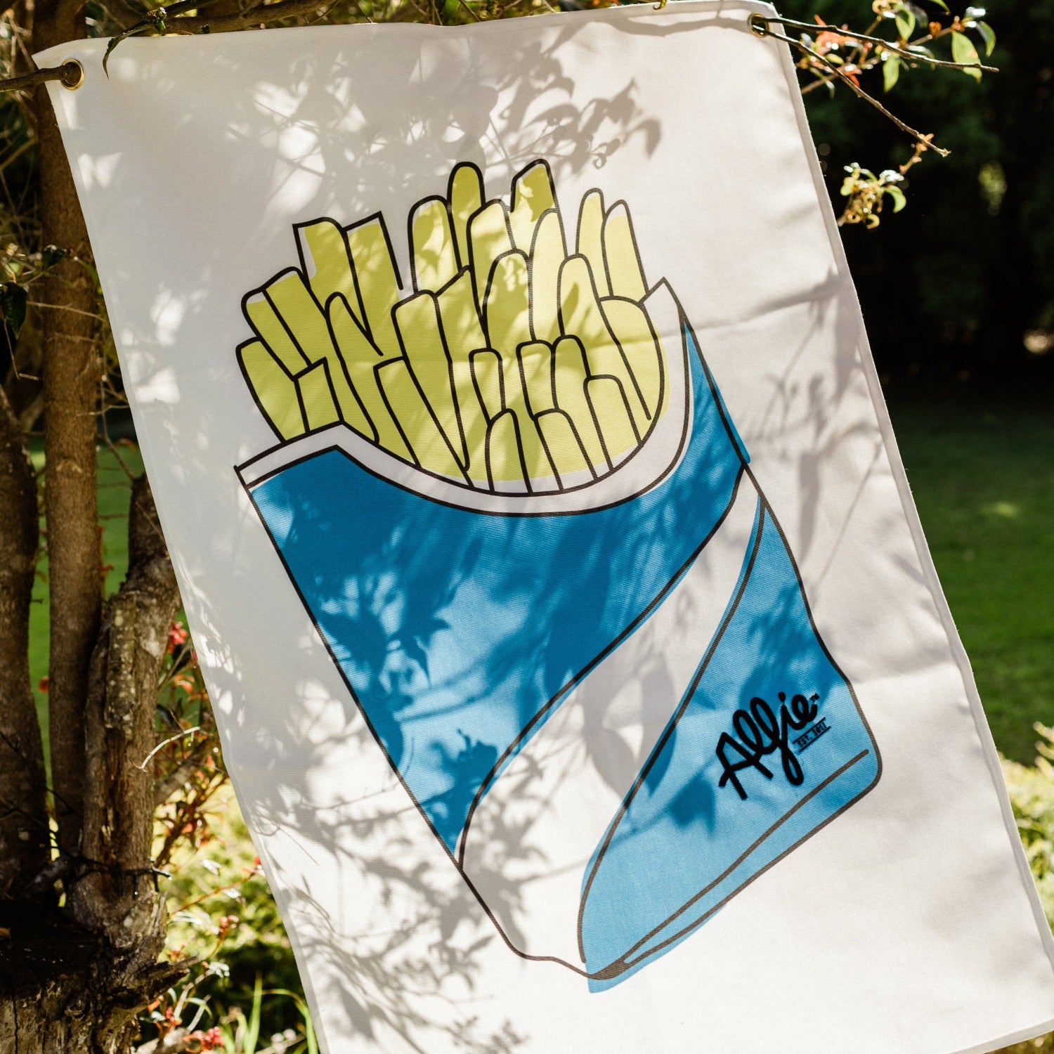 Alfie Cotton Canvas Fries Flag Kids Room Decor