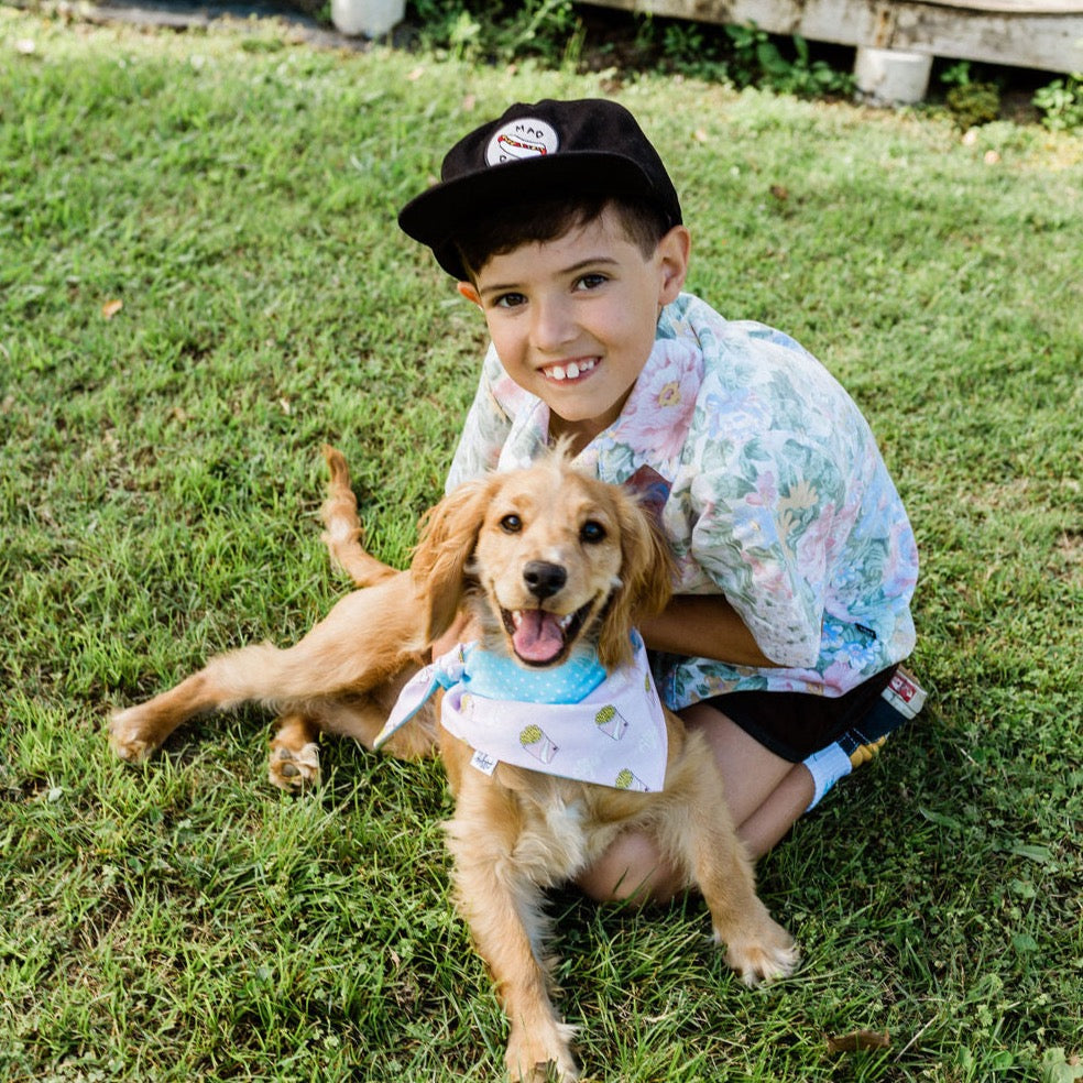 Alfie Pink Fries Dig Bandana