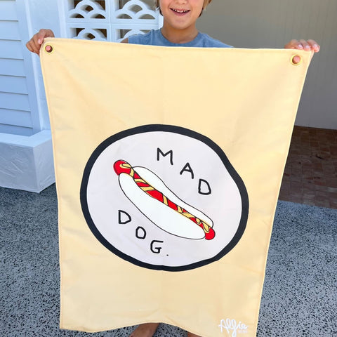 Mad Dog Flag - Tan